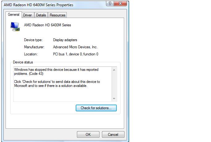 Amd Radeon Hd 6400m Series   Windows 7 64 -  11